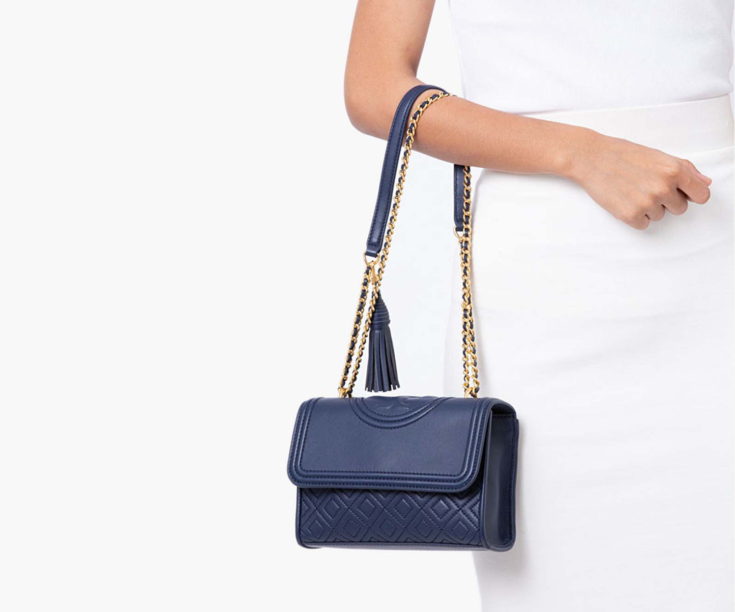 Tory Burch Fleming Convertible Shoulder Bag Large