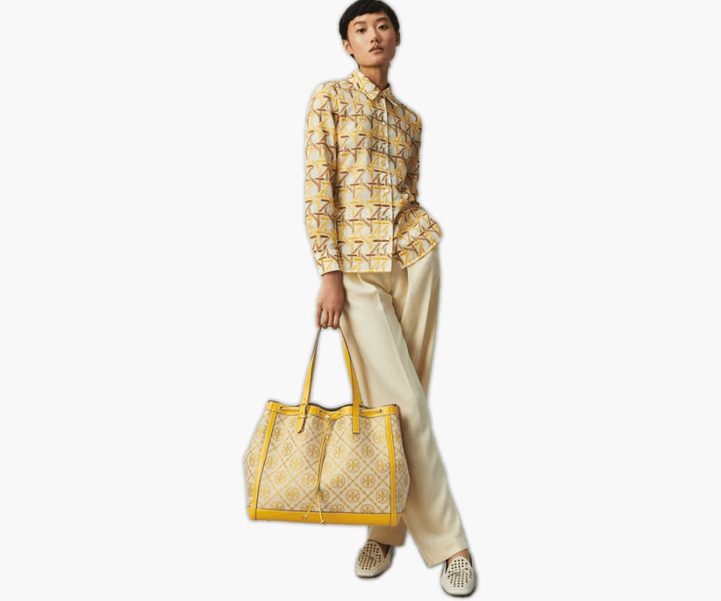 Tory Burch – T Monogram Jacquard Big Tote