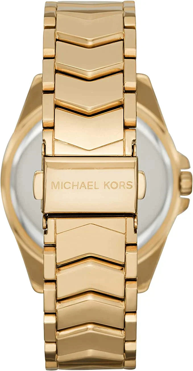 Michael Kors Women’s Quartz Stainless Steel White Dial 38mm Watch MK6693