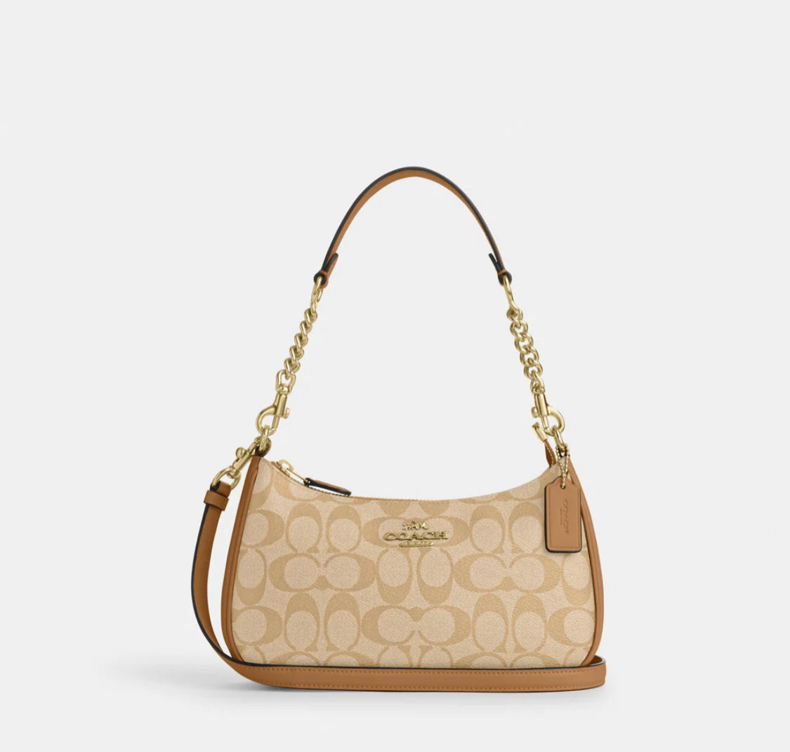 Teri Shoulder Bag In Signature Canvas