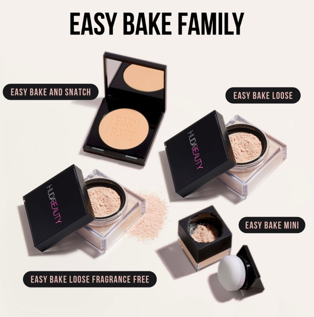 Easy Bake and Snatch Pressed Talc-Free Brightening and Setting Powder