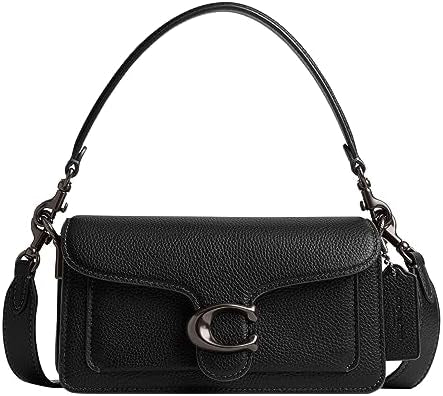 Coach black Tabby with black label