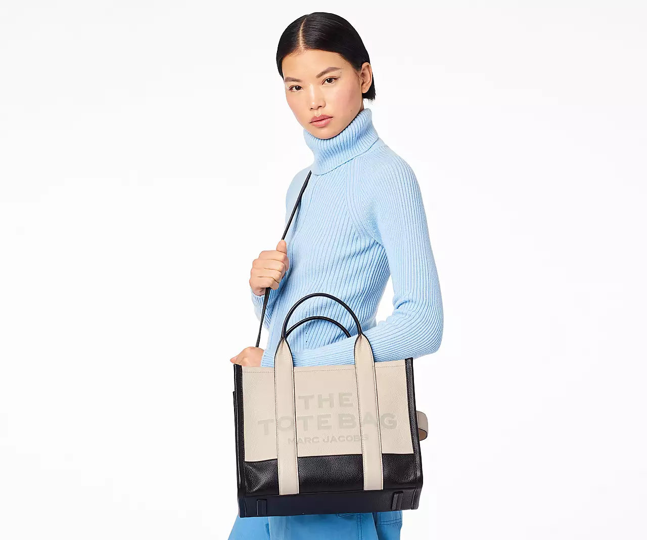 THE COLORBLOCK MEDIUM TOTE BAG