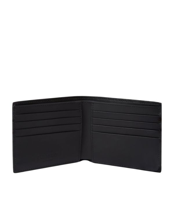 BURBERRY Vintage Check E-canvas International Bifold Wallet