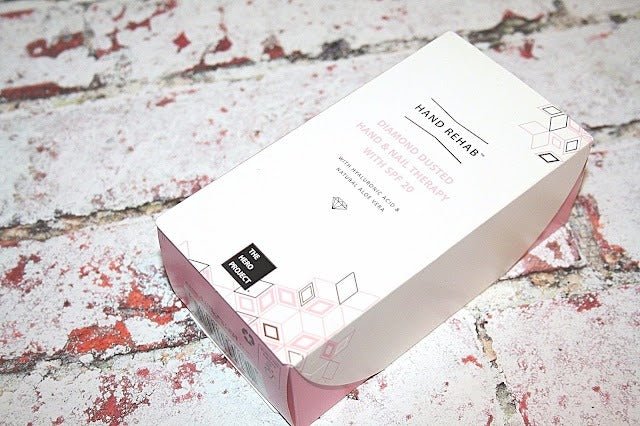 The Hero Project Hand Rehab Diamond Dusted Hand & Nail Therapy with SPF 20 75ml