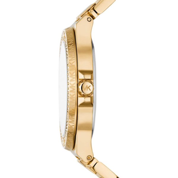 Michael Kors Women’s Quartz Gold Stainless Steel Gold Dial 37mm Watch MK7339
