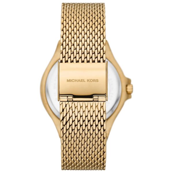 Michael Kors Women’s Quartz Gold Stainless Steel Gold Dial 37mm Watch MK7335