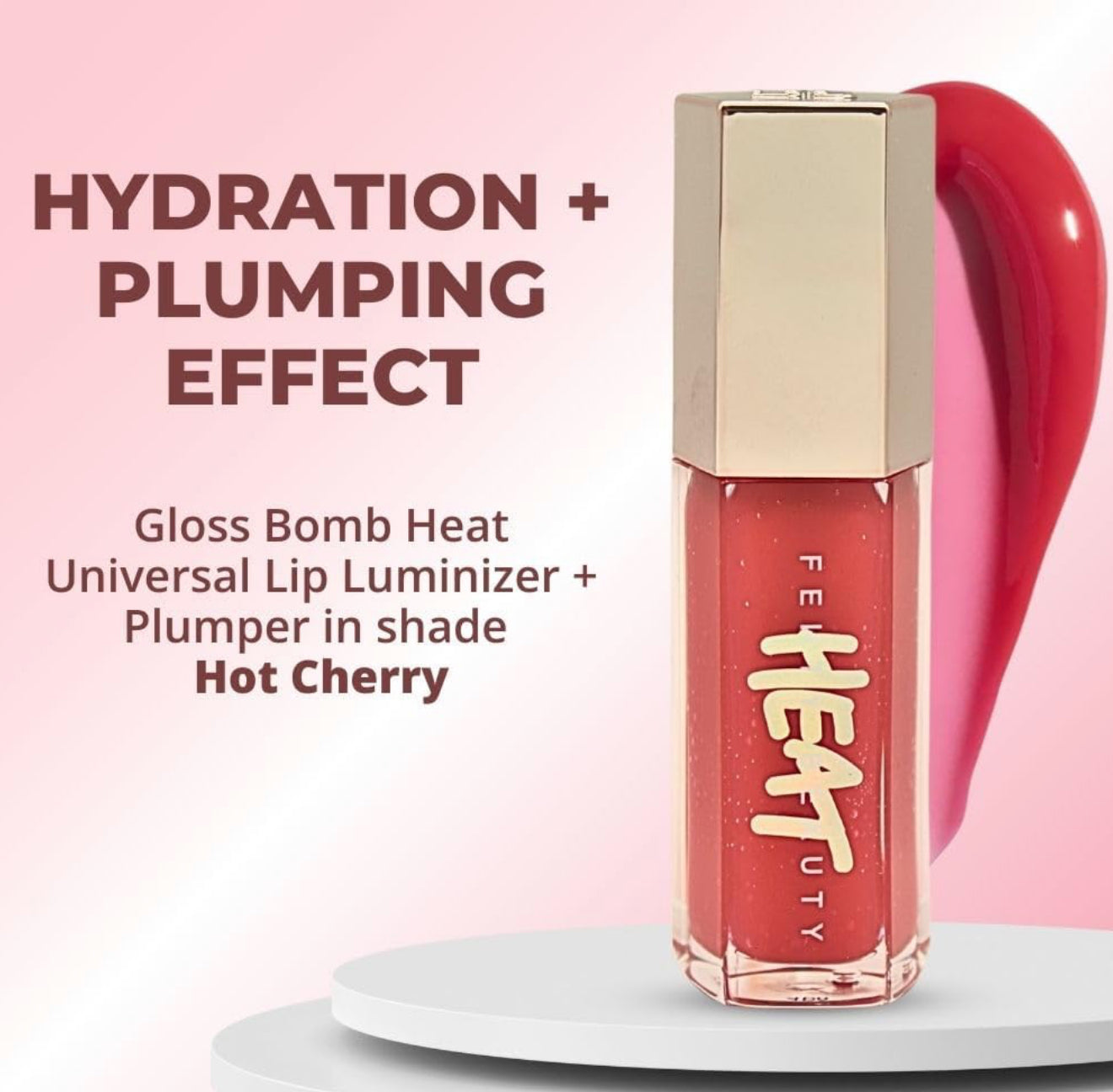 Fenty Beauty Glossy Posse Volume 0.7 Full size Gloss Bomb Trio set