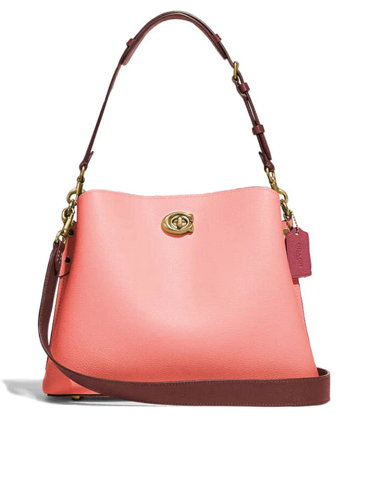 Coach Willow Bucket Bag In Colorblock