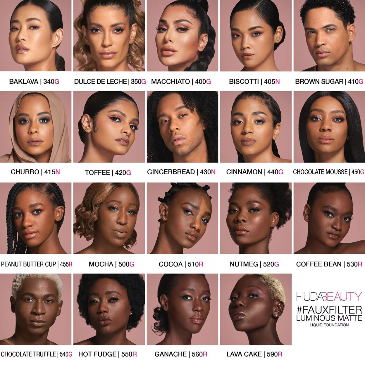 Huda Beauty FauxFilter Luminous Matte Foundation