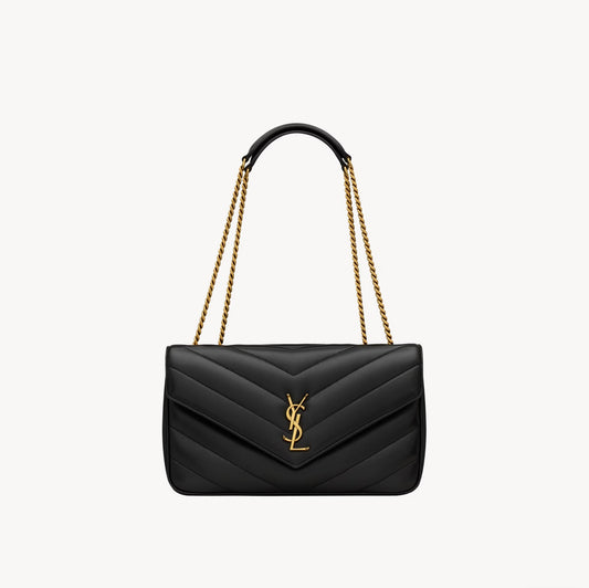 LOULOU MEDIUM IN MATELASSÉ LAMBSKIN