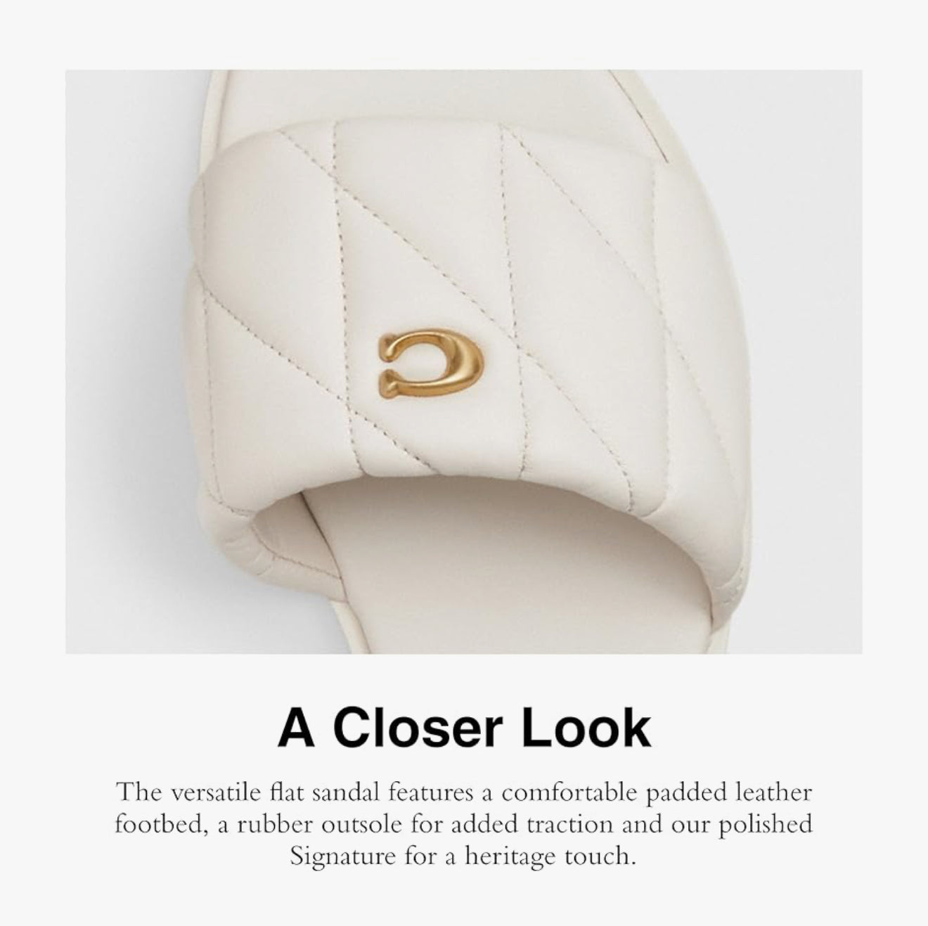 COACH Women's Holly Sandal