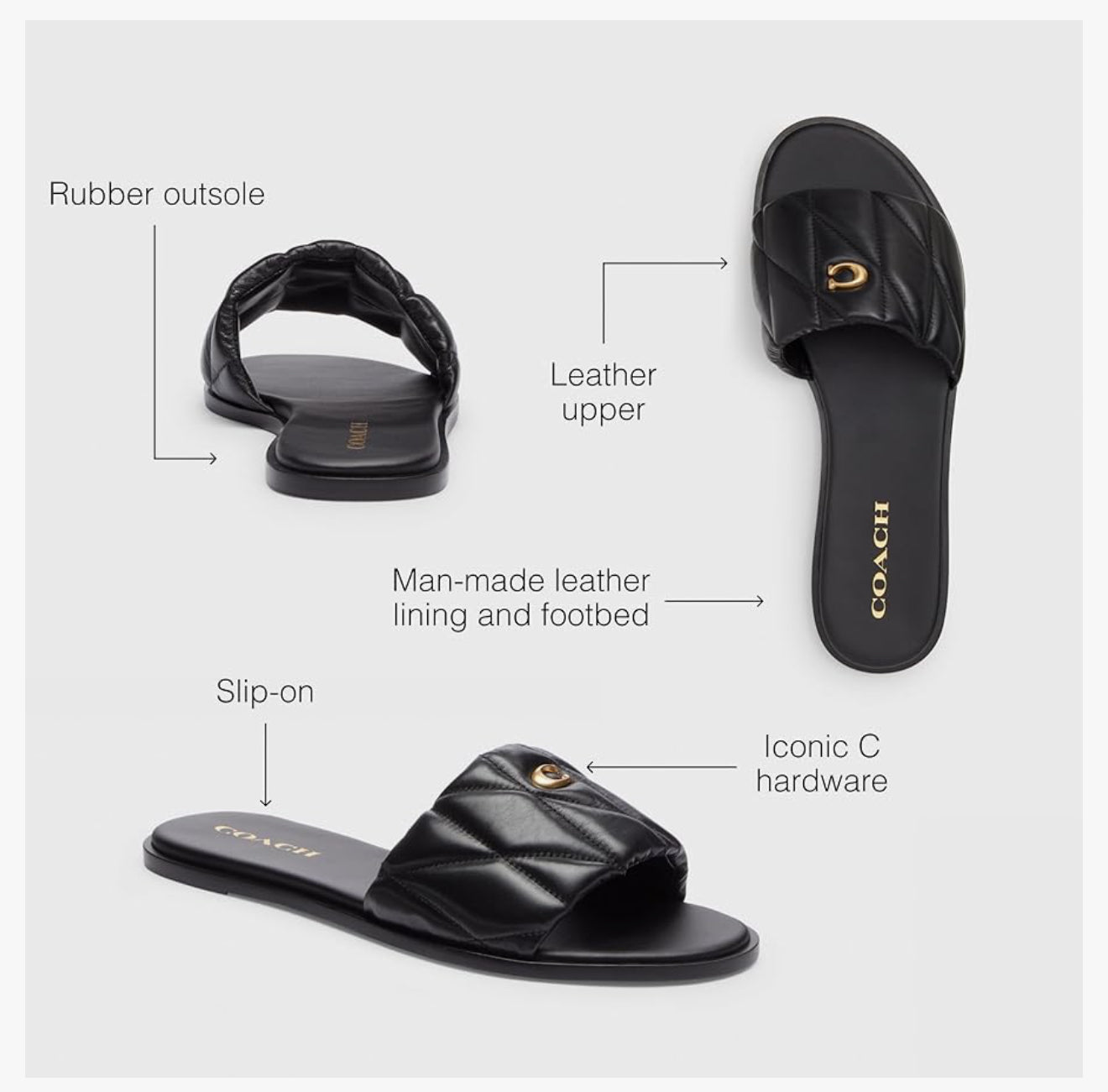 COACH Women's Holly Sandal