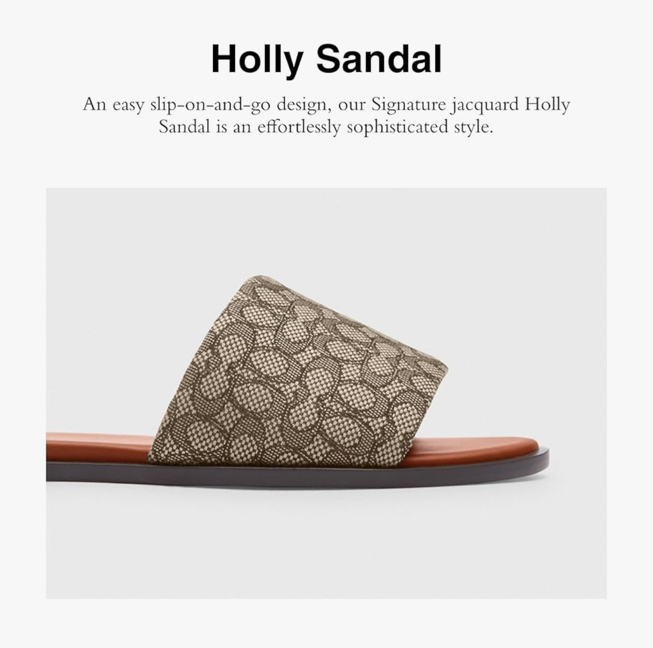 COACH Women's Holly Sandal