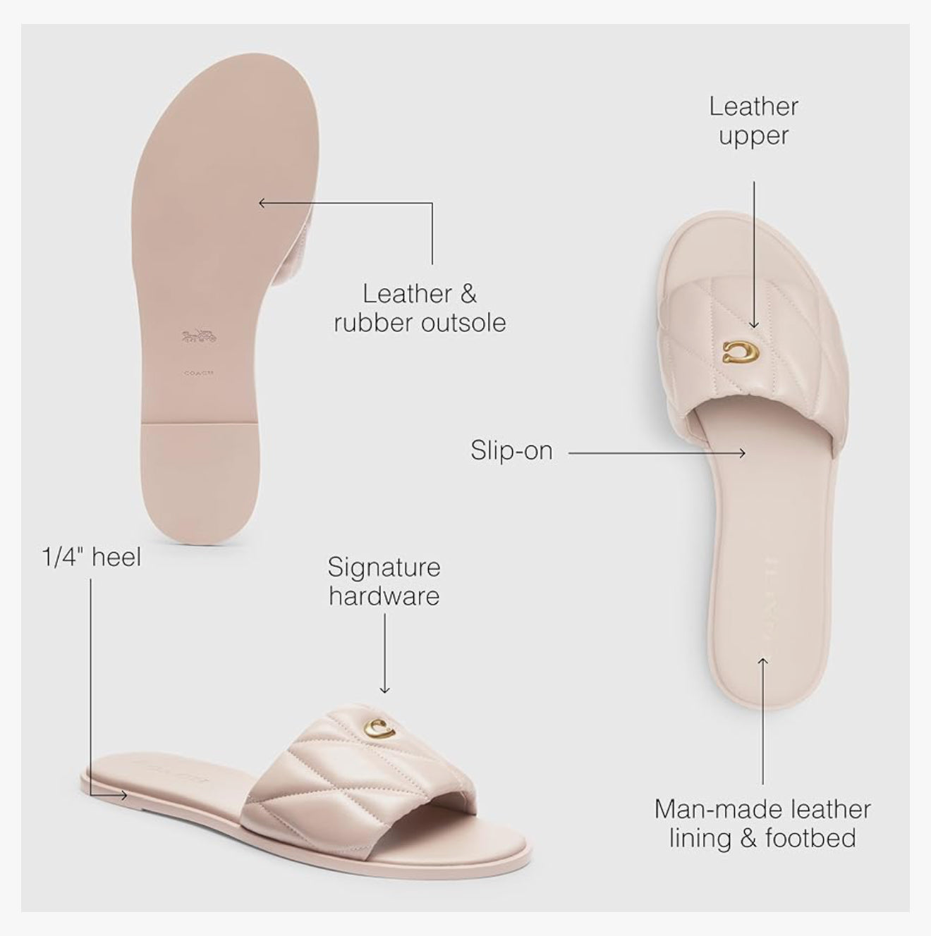 COACH Women's Holly Sandal