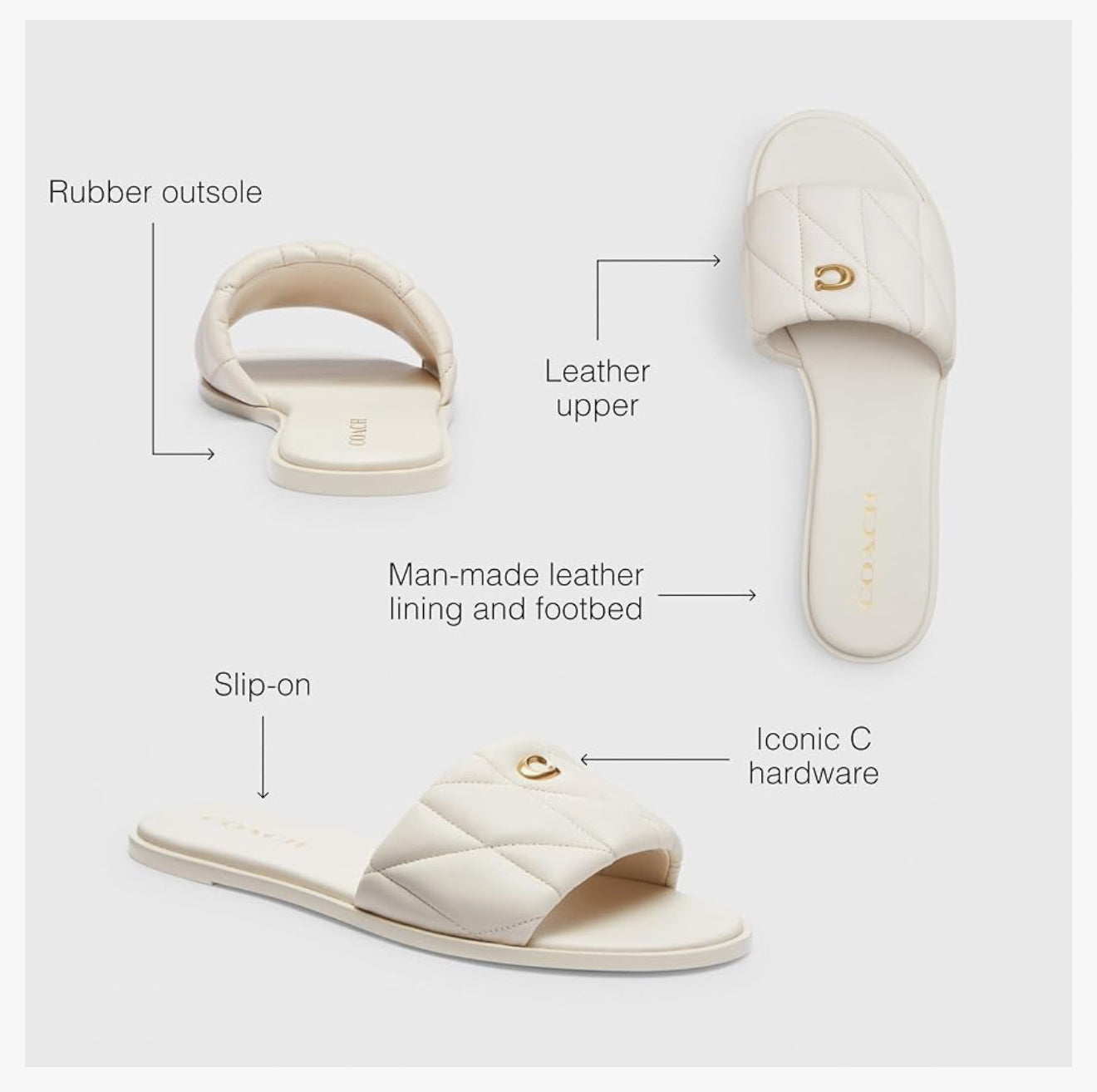 COACH Women's Holly Sandal