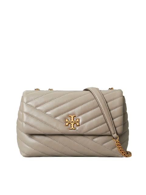 Tory Burch – Kira Chevron Medium Convertible GREY HERON