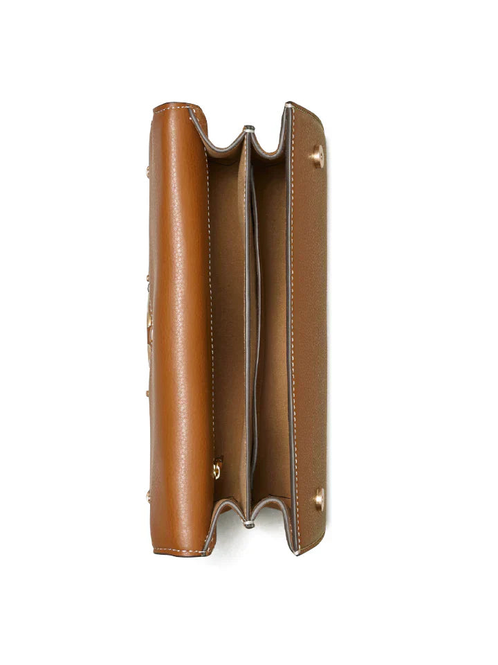 Tory Burch Miller Shoulder Bag (Light Umber) Large