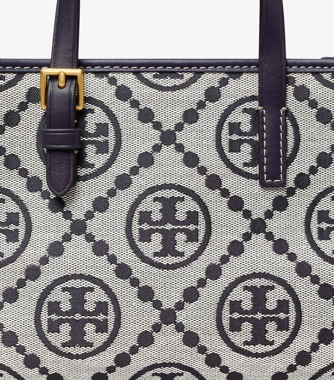 Tory Burch T Monogram Mini Square Tote