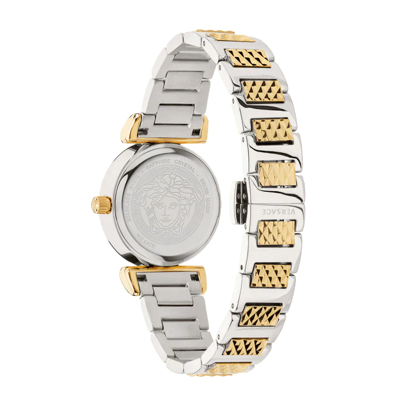 Ladies Mini Vanity Watch (VEAA01520) | 27mm | Stainless Steel | White round dial |