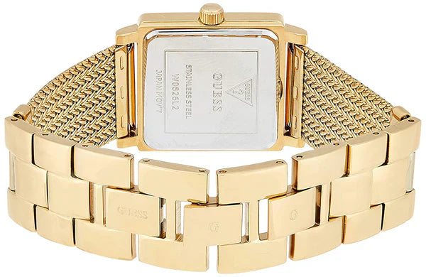 Guess highline off white dial ladies watch w0826l2