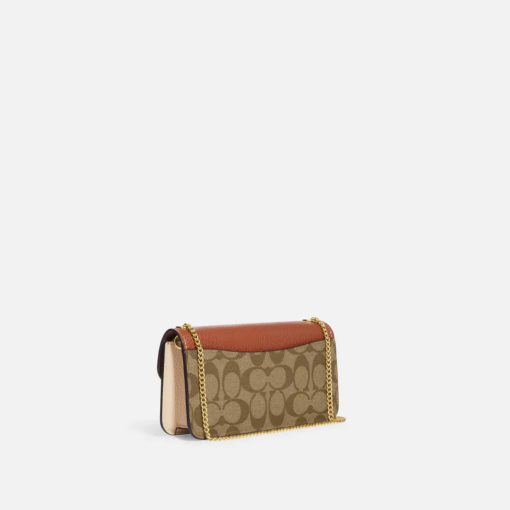 Coach Morgan Crossbody In Colorblock Signature Canvas