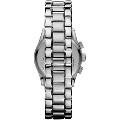 Emporio Armani Velente Women's Stainless Steel Black Dial Watch AR0674