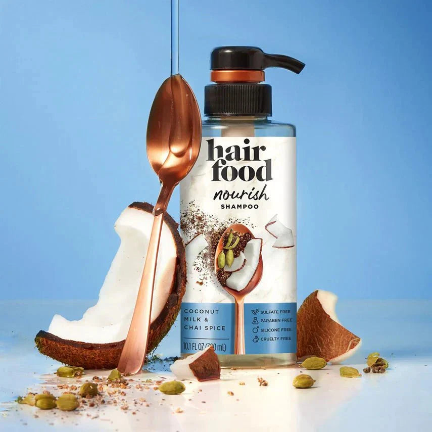 Hair Food Coconut Milk & Chai Spice Nourishing Shampoo