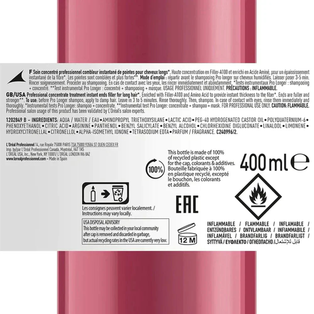 LOreal Professionnel Serie Expert Pro Longer Ends Filler 400ml