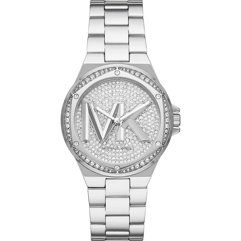 Michael Kors Women’s Quartz Stainless Steel Silver Dial 37mm Watch MK7234