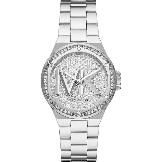 Michael Kors Women’s Quartz Stainless Steel Silver Dial 37mm Watch MK7234
