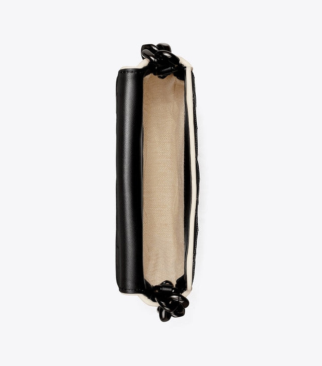 TORY BURCH Mini Fleming Soft Crescent Bag